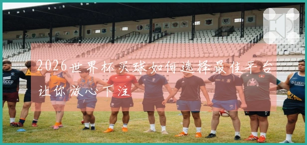 2026世界杯买球如何选择最佳平台让你放心下注